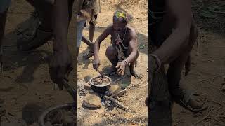 Hadzabe bushmen Chief fun stories about life in the bush 🥰