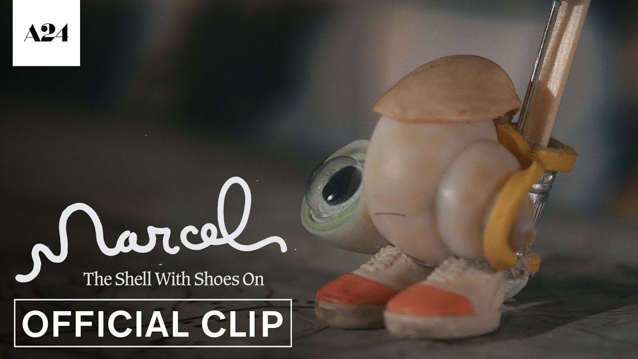 【映画館用両面ポスター】Marcel the Shell with Shoes無断転載禁止