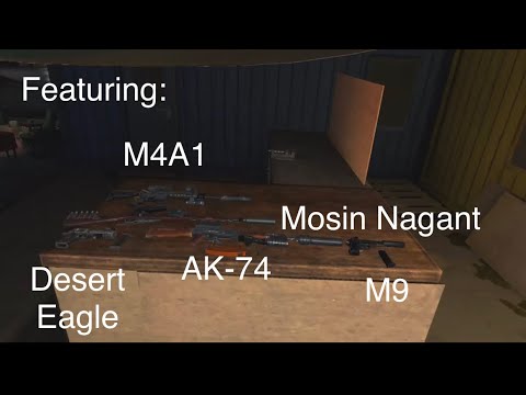 Some of the guns from Into the Radius