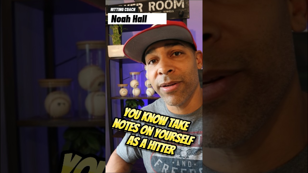 PRO HITTING TIP “Take Advantage….Take Notes” 