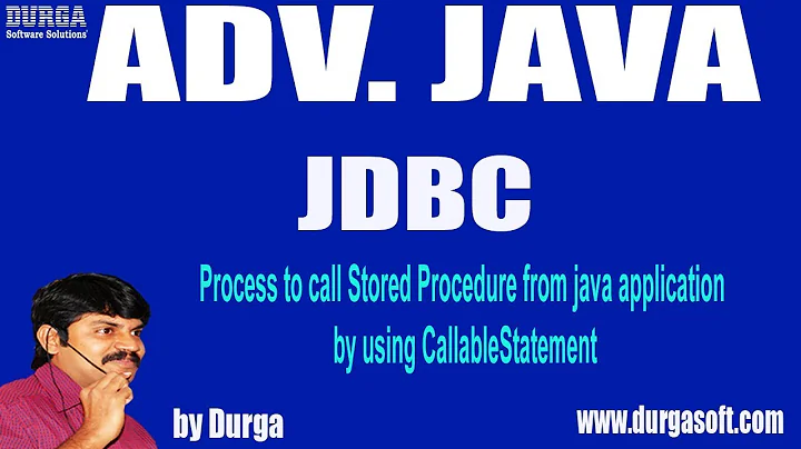 JDBC - 94 ||Process to call Stored Procedure from java application by using CallableStatement