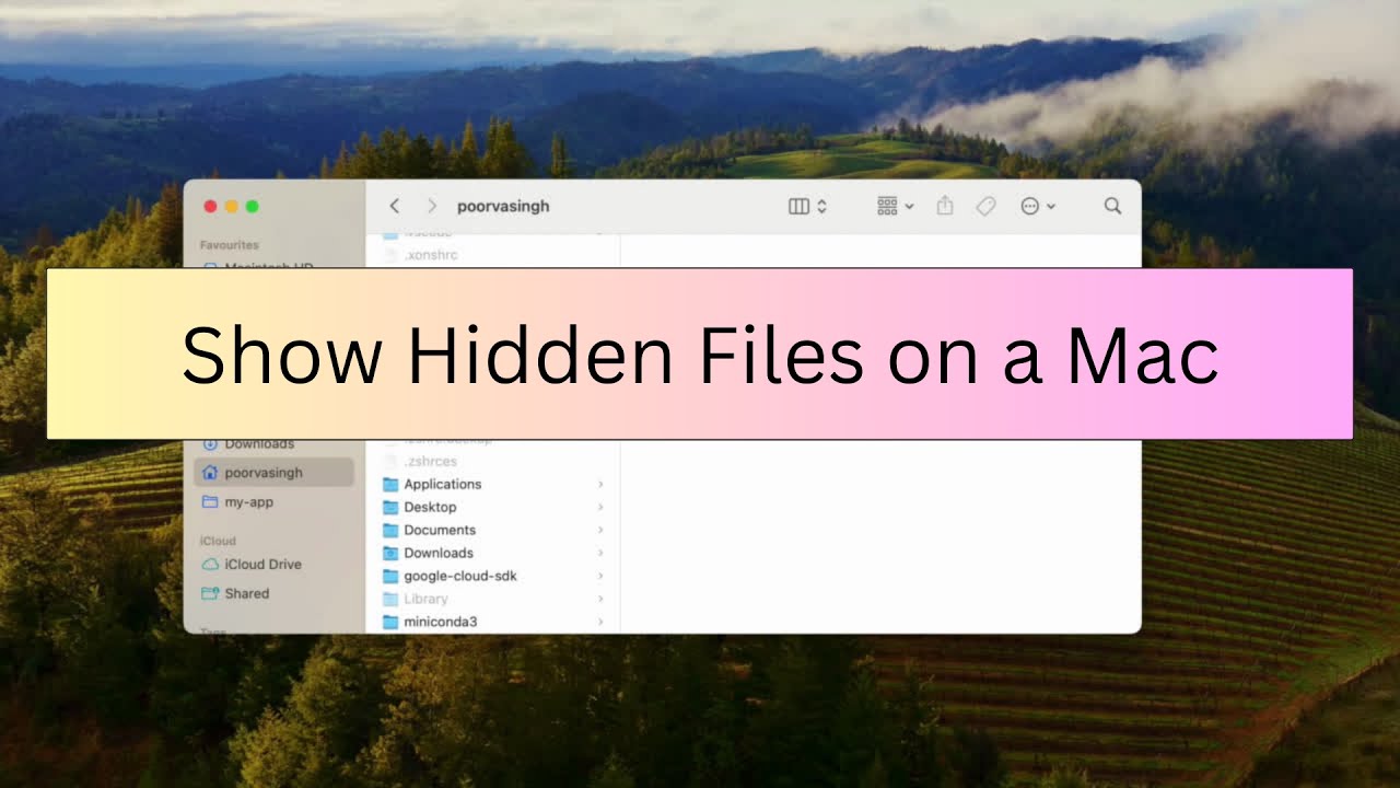 show hidden files mac | show hidden files finder 