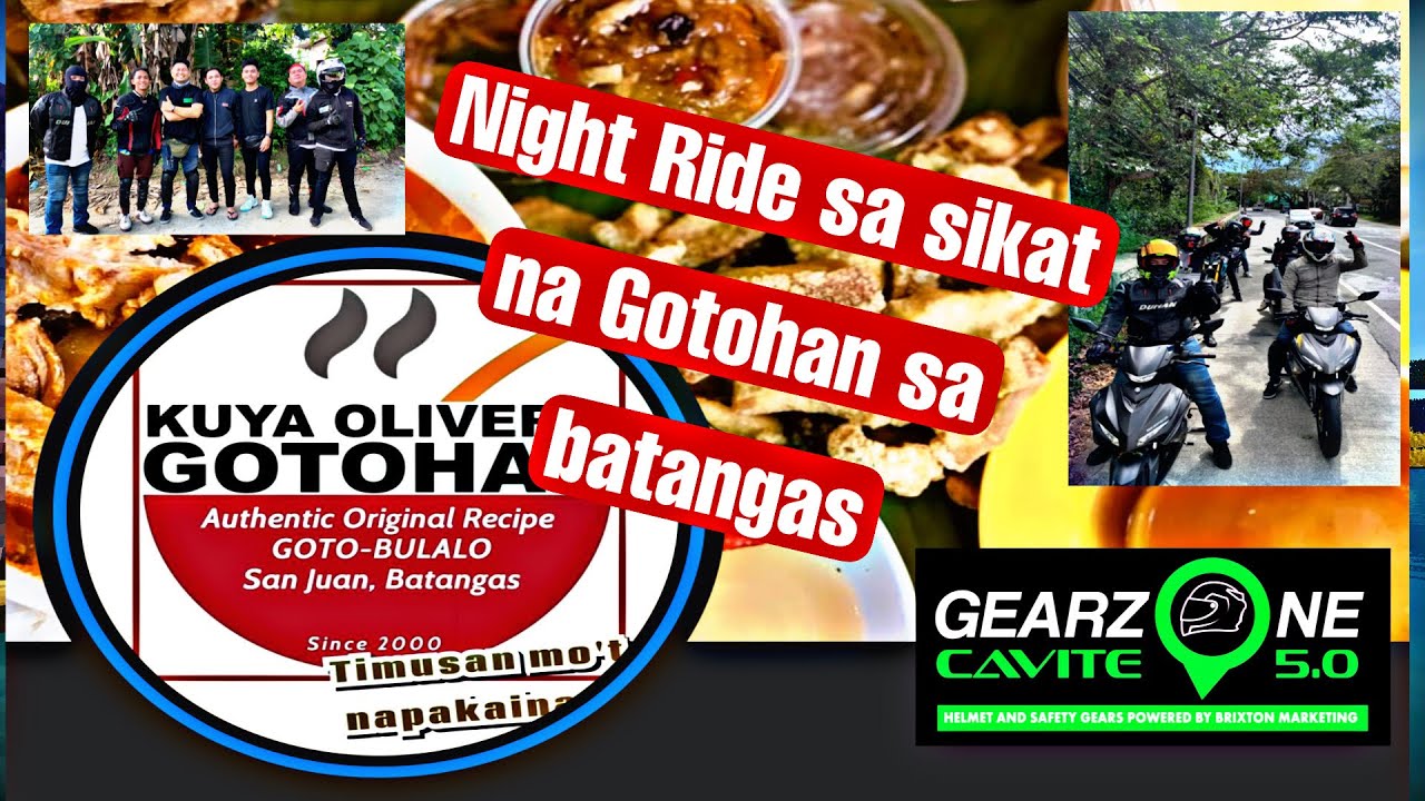Kuya Oliver's Gotohan sikat na gotohan sa batangas dinayo ko kasama ang ...
