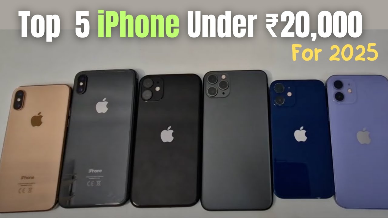 Top 5 iPhone Under ₹10,000 For 2025 🔥 YouTube