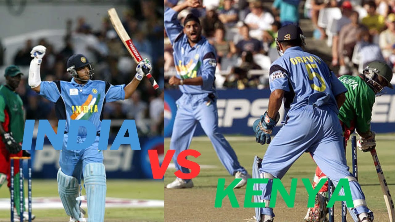 "India vs Kenya | ICC World Cup 2003 | Dominant Group Stage Highlights"