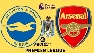 Brighton vs. Arsenal || English Premier League  || FIFA 23 Gameplay PS4 ™ #arsenal #brighton
