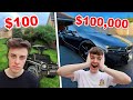 $100,000 vs $100 CAR SWAP