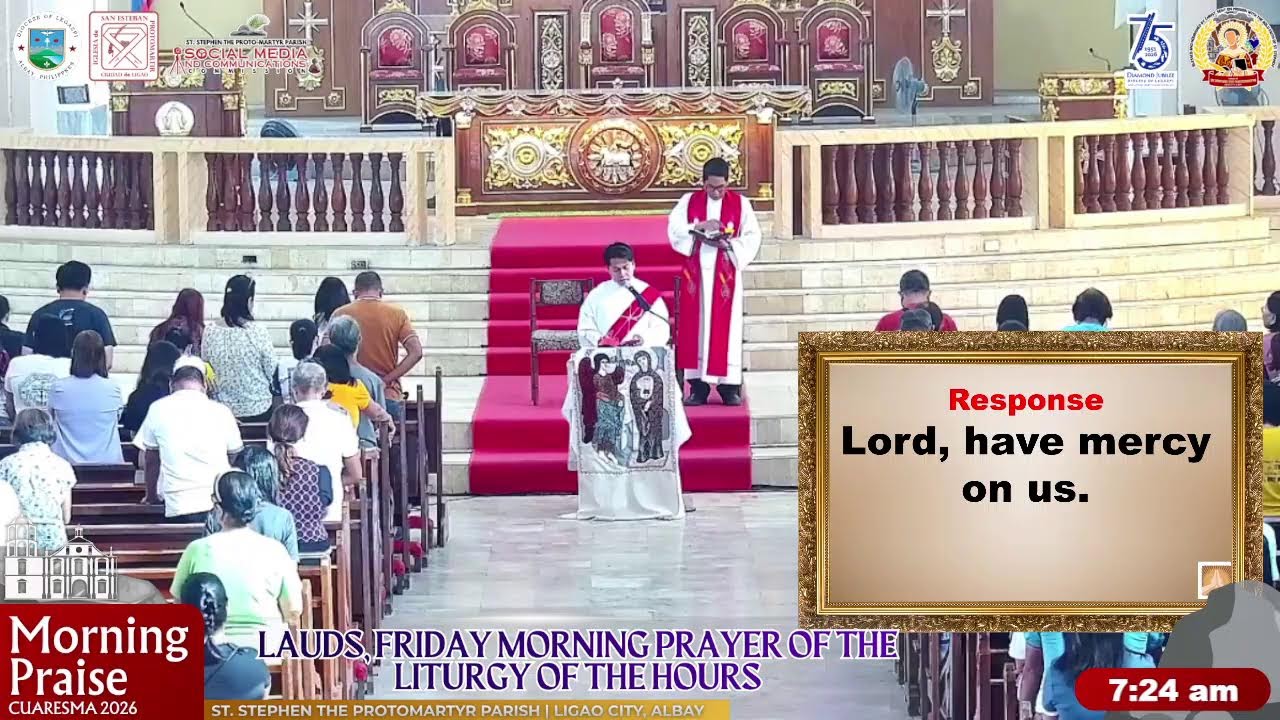 Lauds, Friday Morning Prayer of the Liturgy of the Hours
