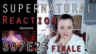 Supernatural Reaction 7x23 Finale Supernatural Reaction 7x23 Finale