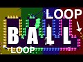 Loop fields .Marble race Monopolize the Cannon.Pattern "BALL"