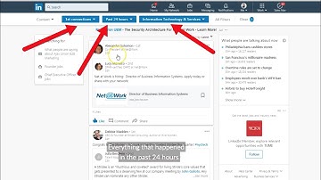 Evyrgreen Networking - How to find content relevant to you on LinkedIn