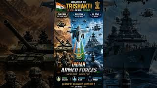 👉 Bharat Ki Trishakti 🇮🇳🔥 Army Navy Air Force Power 😱