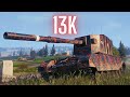 World of tanks fv4005 stage ii  13k damage  fv4005 stage ii  10k damage