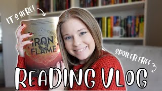 I Read Iron Flame and I have THOUGHTS | Spoiler Free Reading Vlog