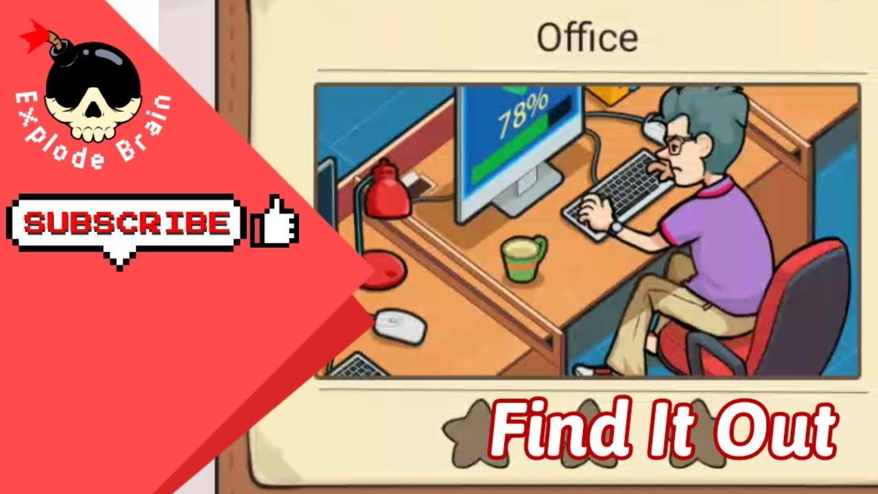 FIND IT OUT GAME OFFICE - YouTube