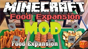 Food Expansion Mod 1.12.2/1.10.2/1.7.10 (Additional Food System) for Minecraft PC