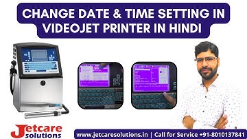 Change date & time Setting In Videojet printer in Hindi Call us : +91-8010137841 #Rajkumar