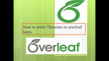 How to write Theorem  in Overleaf Latex | Theorem in Overleaf Latex | Latex