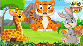 Cute Little Farm Animal Sounds: Rabbit, Tiger, Hamster, Rhinoceros  Cute Little Animals