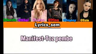 Manifest - Toz Pembe Renk Kodlu Şarkı (Color Coded)