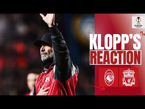 Jürgen Klopp Reacts to Europa League Exit | Atalanta 0-1 Liverpool