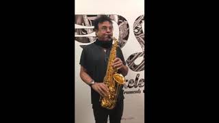 Alex Foster Playing The Virtuoso Alto Saxophone and Eddie Daniels Carbon Fiber Ligature