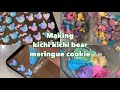 키치키치 곰도리 프렌치 머랭쿠키 만들기 : Making kichi kichi bear meringue cookie🐻