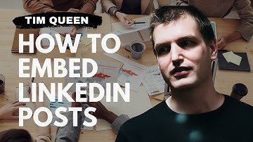 How to embed LinkedIn posts on your website