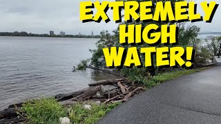 The Delaware River Is Almost Flooding! (Mapping Out My River Wards Tour)