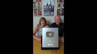 Silver Award from Youtube for 100,000 Subscribers  #shorts