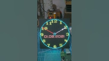 64x64 Analog Clock Esp32.