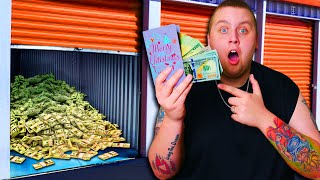 FOUND MORE CASH! Money Hidden In Card Inside $1,000 Storage Unit!