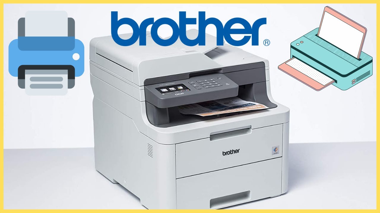 Unboxing a Brother DCP-L3550CDW Colour Wireless LED 3-in-1 Printer 
