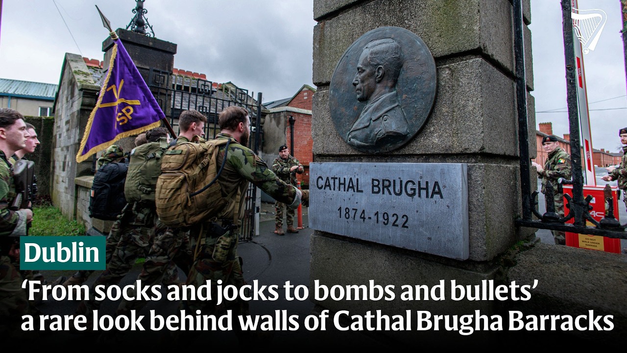 A rare look behind walls of Cathal Brugha Army Barracks
