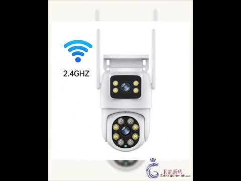 CRONY C18HI-WIFI-4K(CAMHI PRO APP)Battery IP double Camera PTZ WiFi Outdoor Indoor Security Camera