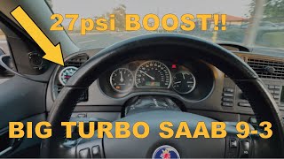 BUDGET BIG TURBO SAAB 2.0L - DRIVING FOOTAGE