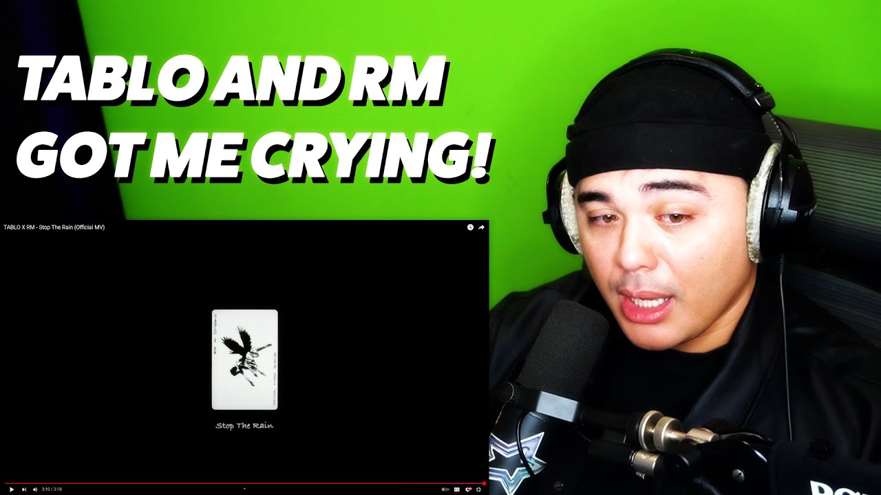 TABLO X RM - Stop The Rain (Official MV) REACTION [SPECIAL GIVEAWAY]