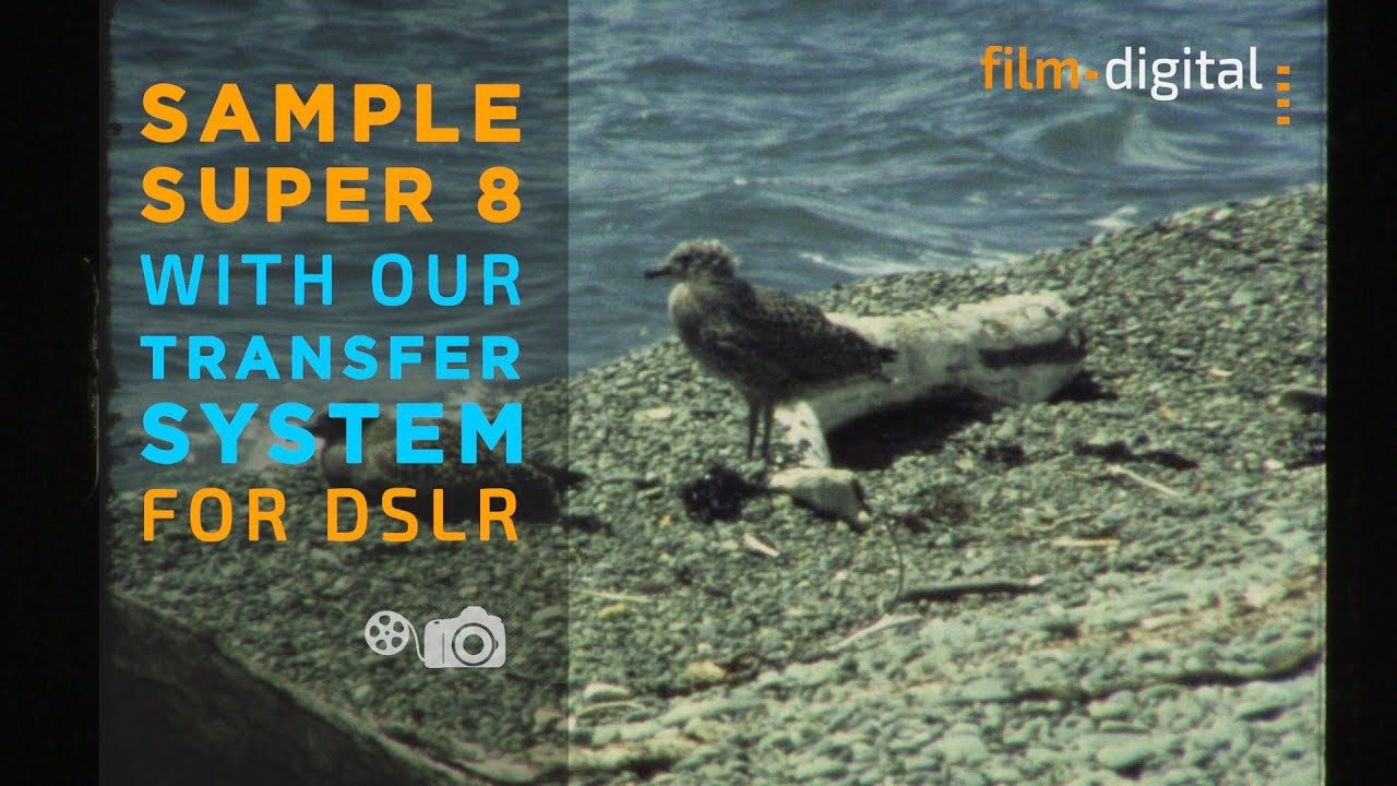 Sample Filmtransfer with DSLR camera