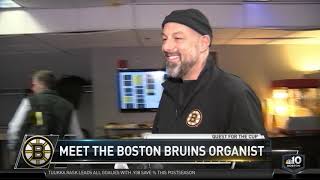 Bruins Organist Ron Poster on WBTS ( NBC 10 BOSTON )