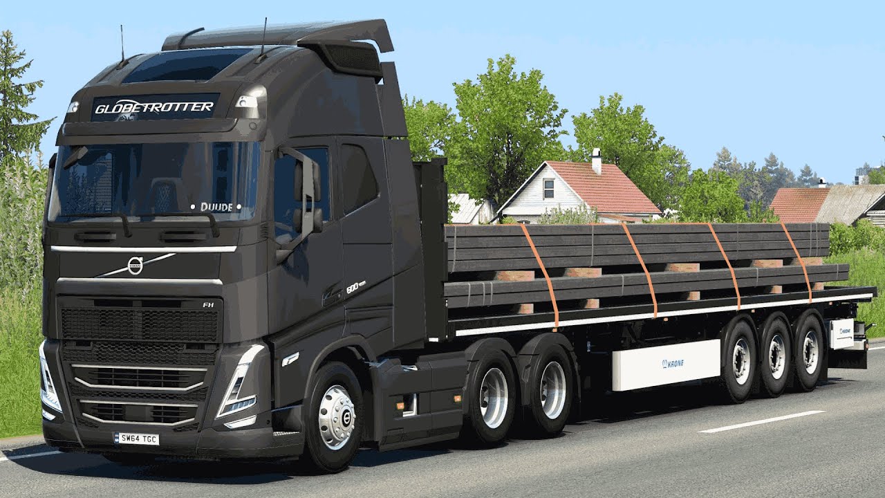 Euro Truck Simulator 2 Mod World: Volvo FH5 by Zahed Truck [No FPS