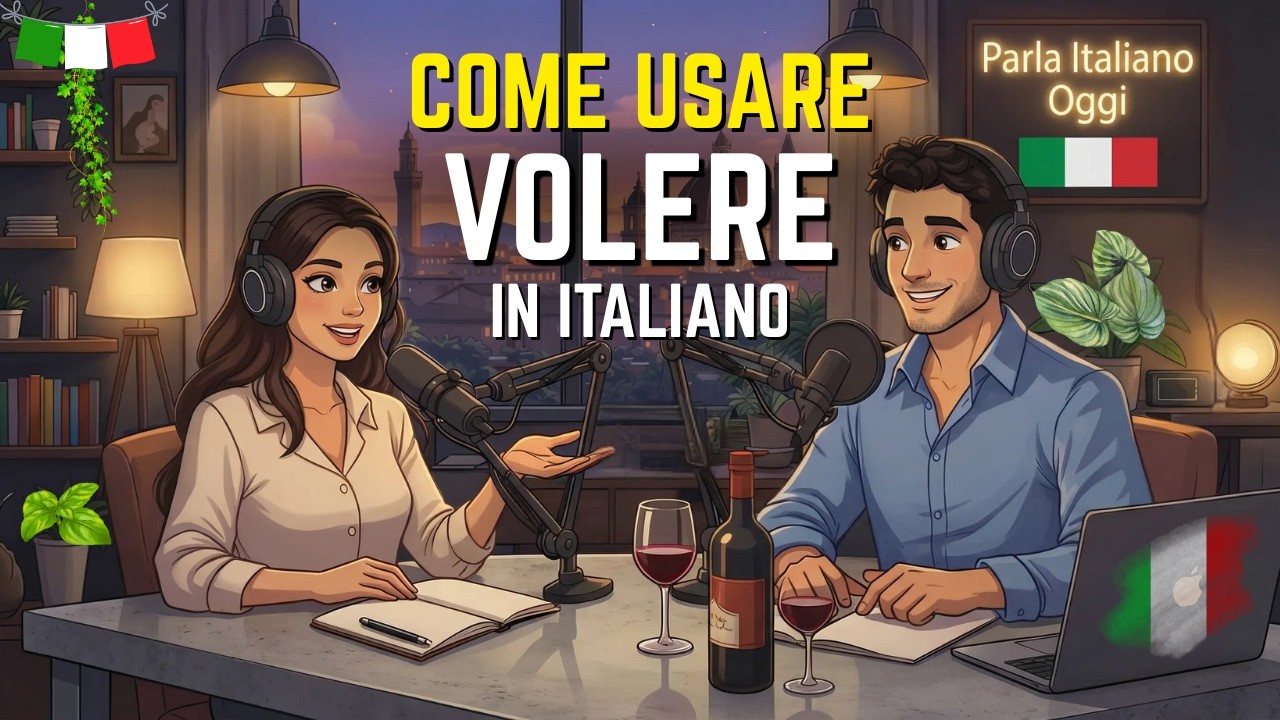 How to use Volere in Italian | Easy Italian for Beginners # ...