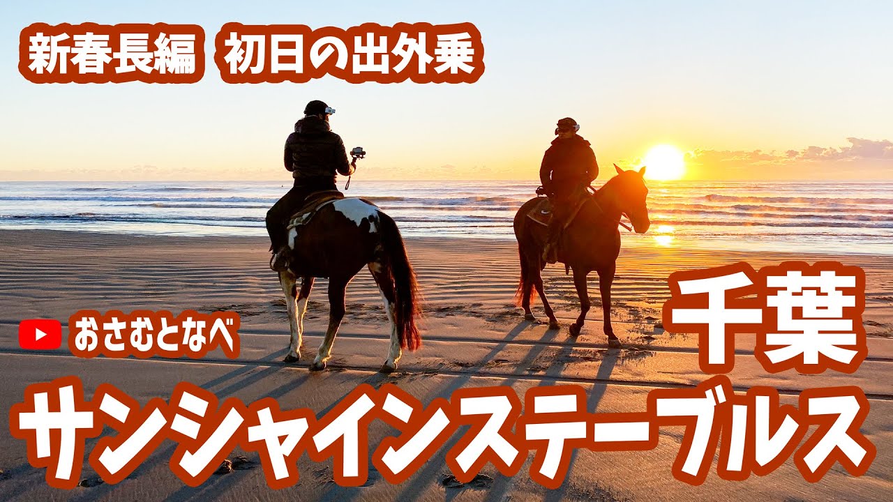 外乗乗馬 千葉県九十九里町 サンシャインステーブルス にて海岸での外乗模様part 2 Youtube