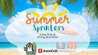 Information 6-Hour Summer Drop-In Writing Sprint With AutoCrit Update
