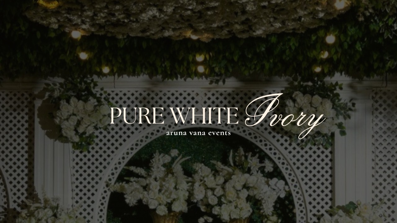 Celestia Indoor Garden — dekorasi wedding Aruna Vana Events Jakarta Selatan