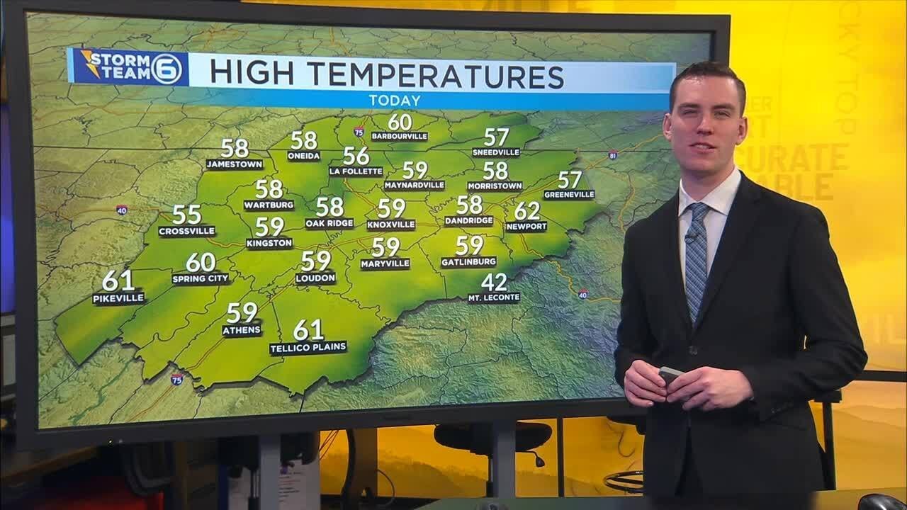 A dreary Tuesday with some drizzle or light showers - YouTube