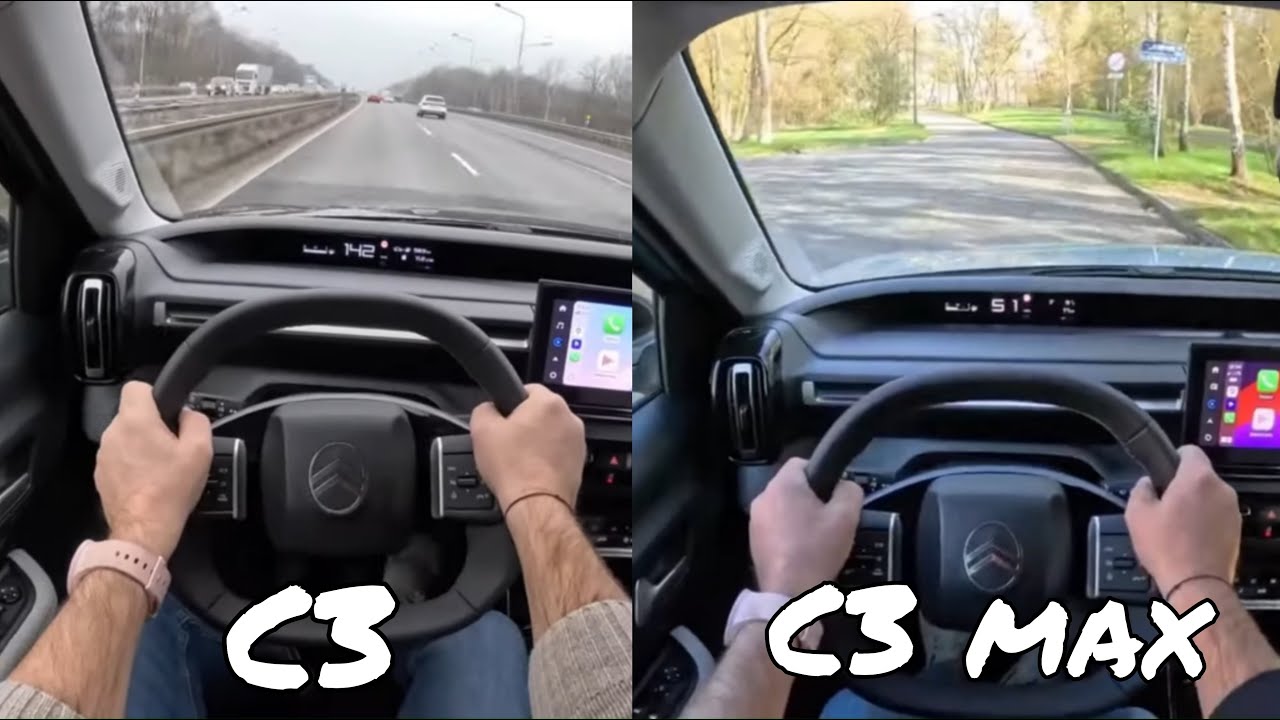 2025 Citroen C3 vs 2025 Citroen C3 MAX | POV Test Drive