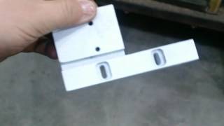 The Finished Custom Bracket Holding the DRO X-Axis on my Emco Maximat V10 Metal Lathe