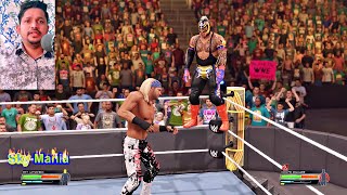 WWE 2k22 | Rey Mysterio VS Dolph Ziggler Match on Clash of Champions in Hindi