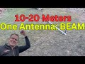 1020 meters one antenna beam hf hamradio pota antenna