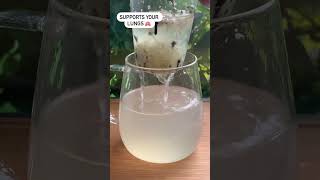 #Struggling with your lungs? Breathe easy soothing herbaltea#turmericwater #gingerwater#herbaljuice